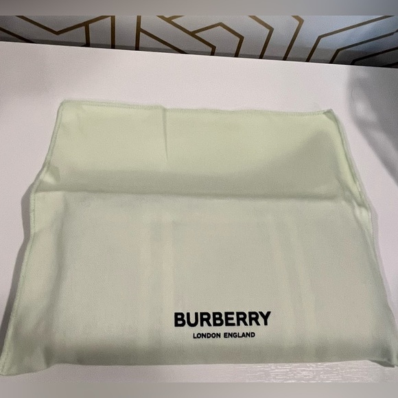 BURBERRY Ellerby Black Leather Icon Stripe Canvas Zip Around Continental Wallet - Picture 11 of 13